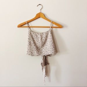 Brandy Melville Floral “Berit Top”